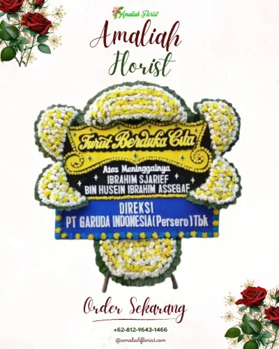 Papan Bunga Duka di Ranubedali